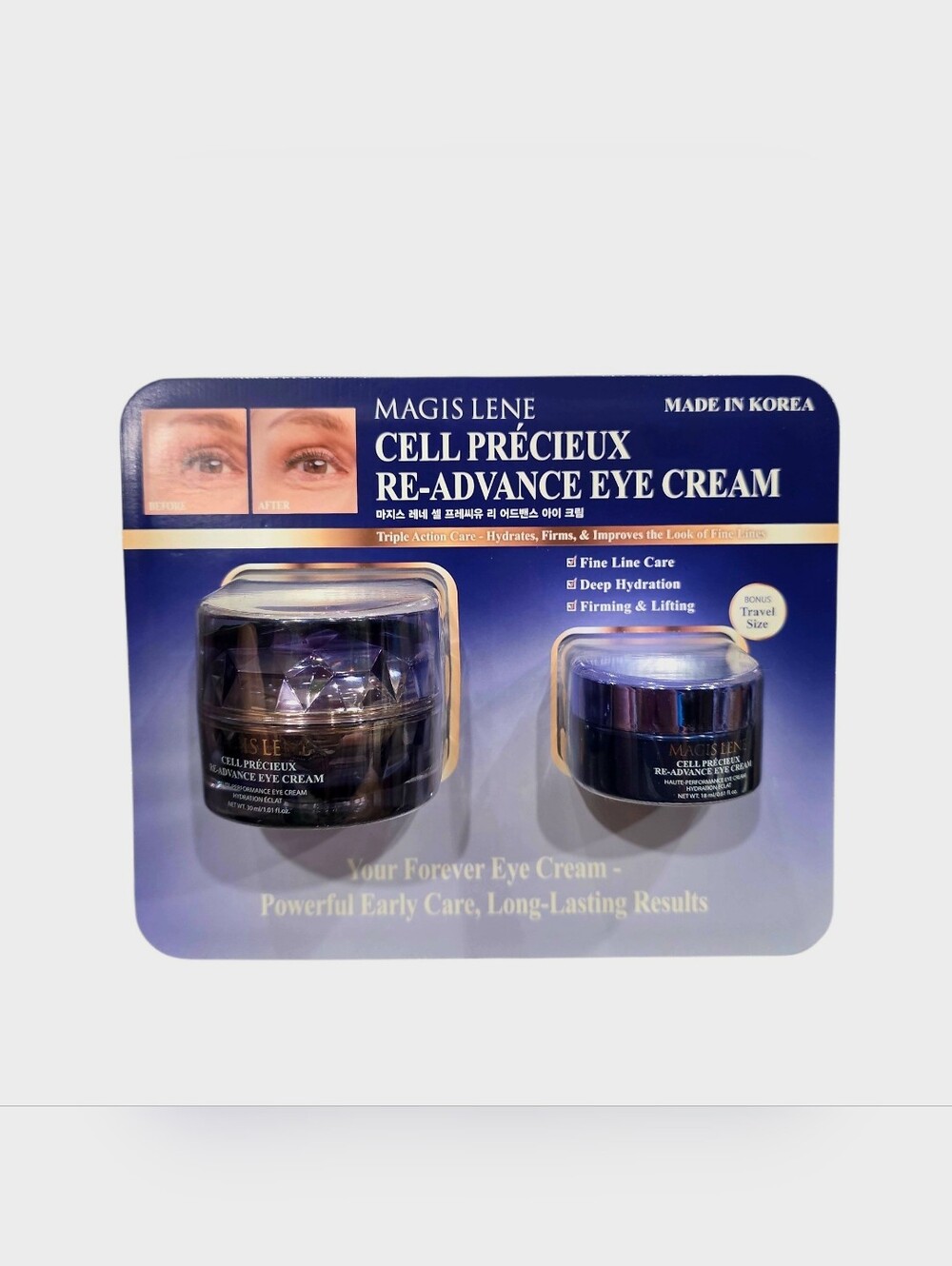 MAGIS LENE Cell Precieux Re-Advance Eye Cream Set 30 ml & 18 ml Korea NIP